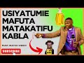 USITUMIE MAFUTA YA UPAKO Biblical Truth About Anointing Oil USITUMIE MAFUTA YA UPAKO Biblical Truth About Anointing Oil