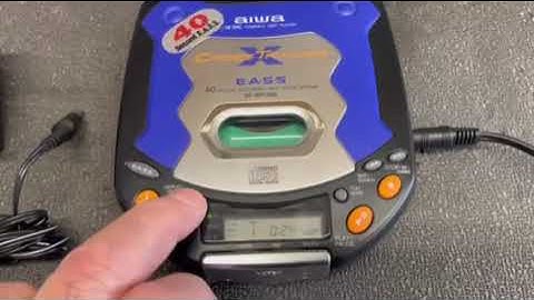 Aiwa XP-SP1200 Cross Trainer CD Player