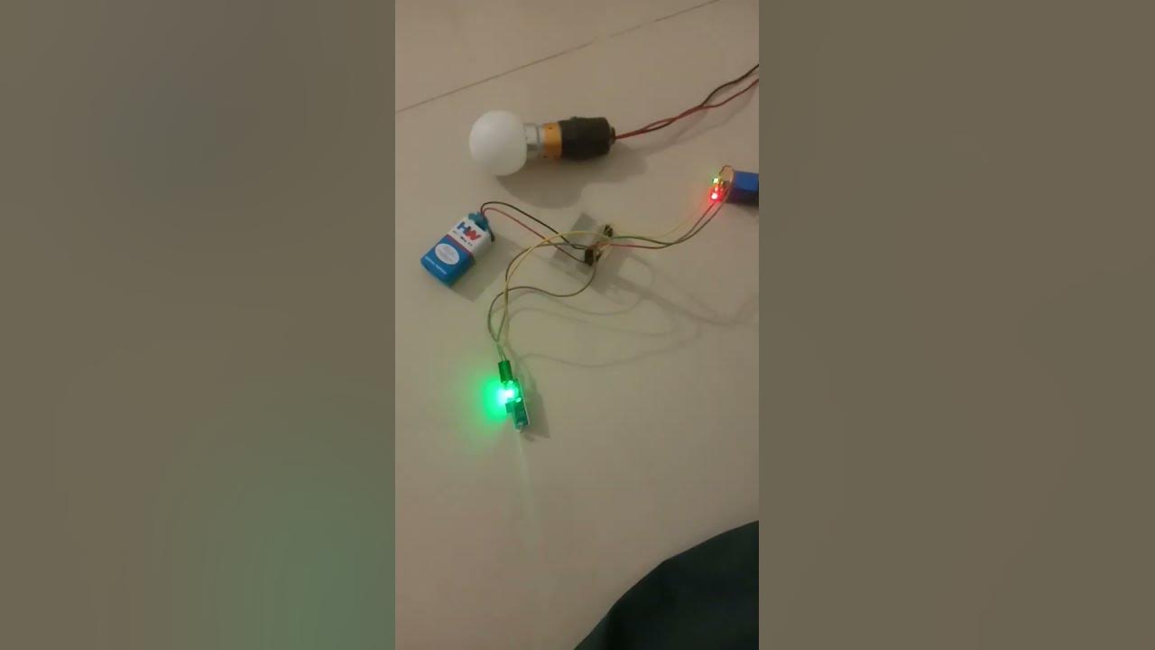 LDR sensor without arduino 💡 on off - YouTube