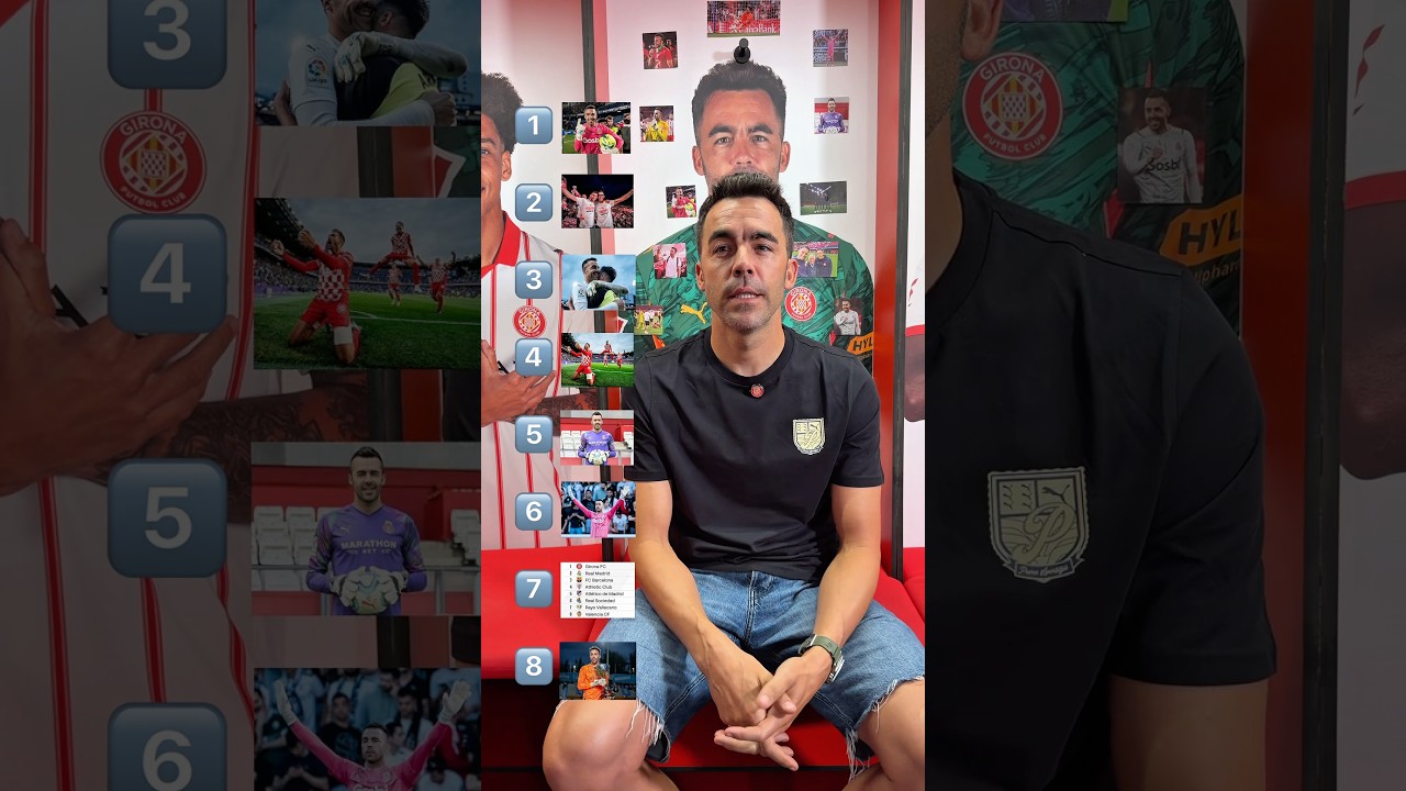 📊 Juan Carlos ordena 8 moments amb la samarreta del Girona