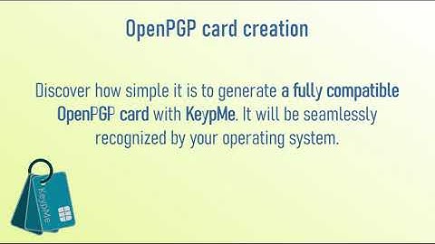 KeypMe: OpenPGP support