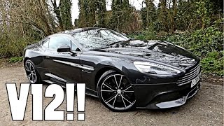 ASTON MARTIN VANQUISH DRIVE & REVIEW!!(I borrowed the Ultimate Series from Aston Martin, the Vanquish. Hope you enjoy this video! The car sounded amazing!! Seb Delanney: ..., 2016-03-28T16:00:03.000Z)