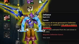 Blizzard Killed Fury Prot in WoW: Forever.