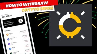 How To Withdraw In Crypto Sense Legit Or Scam