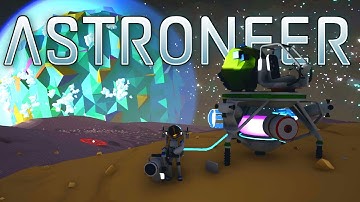 Astroneer - Ep. 5 - Building a Shuttle and Barren Planet! - Let