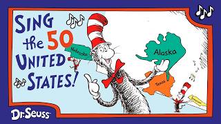 Learning the 50 States of America With The Cat in the Hat | Dr. Seuss