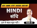Hindi Sandhi | Complete Explanation for SSC, Bank, CTET, DSSSB, UGC NET | By Malik Sir