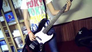 Bass cover - Hollywood Hills by sunrise avenue