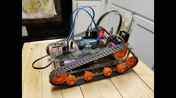 RC Arduino Tank: Obstacle Course Run