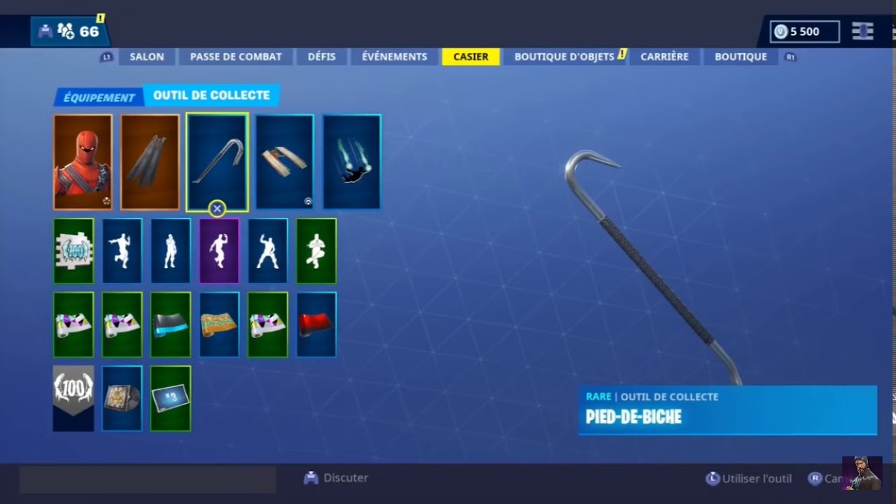 Fortnite: Comment avoir la pioche de biche gratuite !!!! - YouTube