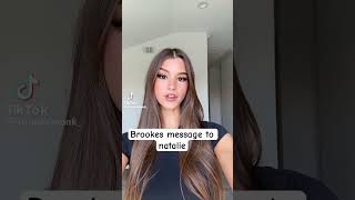 Brooke monks message to natalie Reynolds’s #nataliereynolds #brookemonk #nickwilkins #samdezz