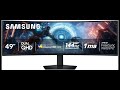 Samsung Odyssey G9 G91F 49" | Ultra-Wide DQHD Gaming Monitor Bundle Unboxing &amp; Review!
