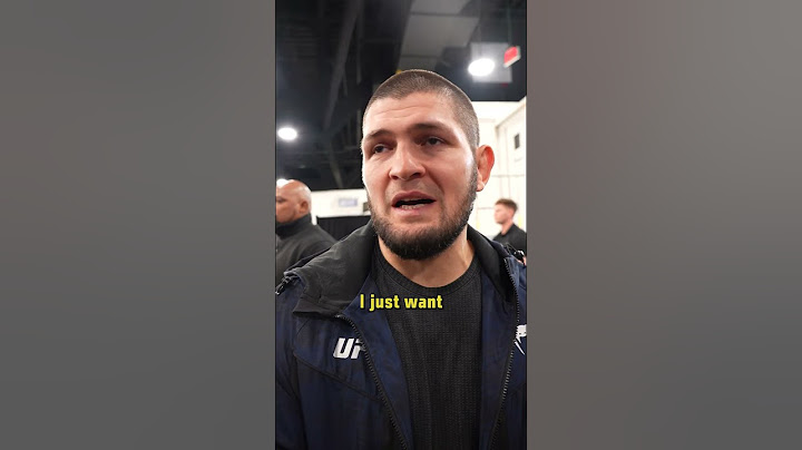 Khabib's thoughts on LAST MINUTE replacement 😳 #ufc311