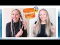 CANTU DEEP TREATMENT MASQUE APPLICATION AND REVIEW | the BEST hair mask for dry and damaged hair!