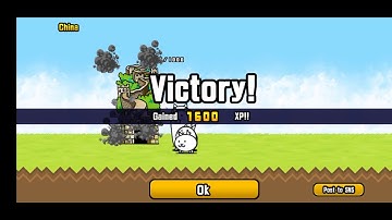 battle cats . my first time playing battle cat