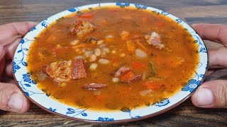 The famous Hungarian bean soup! So delicious I cook for all the holidays!