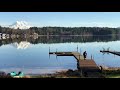 Mt. Rainier Reflections - Sunrise to Sunset Timelapse