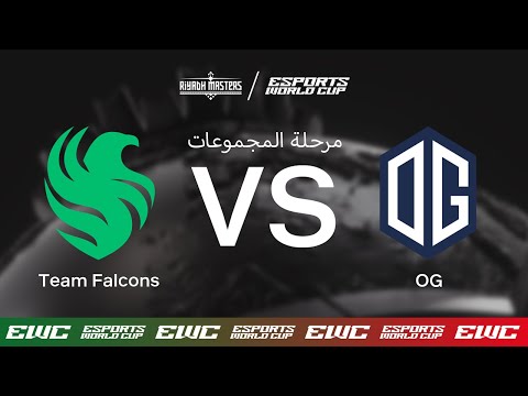 Team Falcons vs. OG - Dota2 Riyadh Masters x EWC - Day 8 - Group Stage