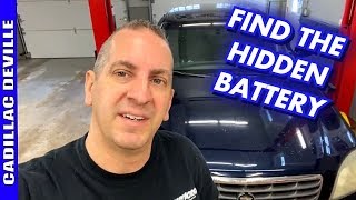 00-05 Cadillac Deville Battery Location And How To Test Battery
