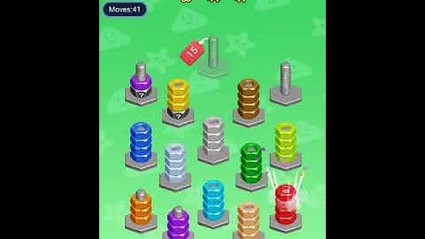 Nut Sort Puzzle Level 291 - 300 Walkthrough