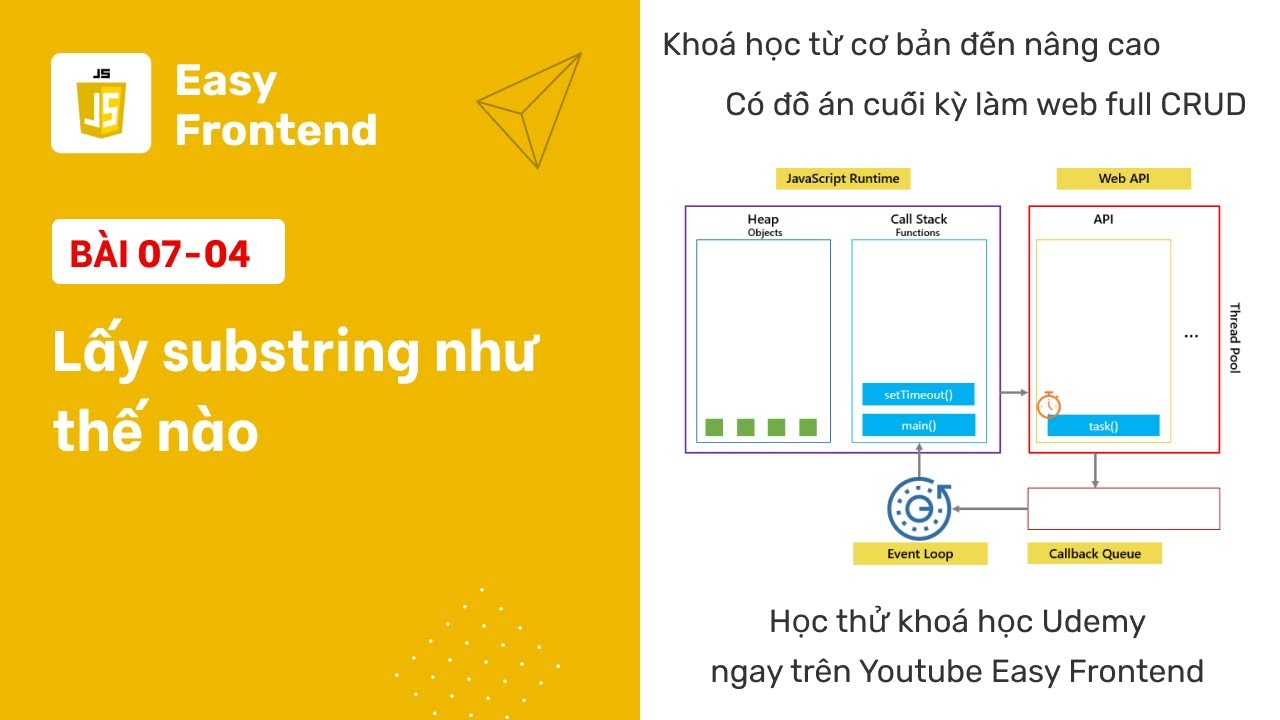 php substring  2022 New  Javascript: 07-04 Các cách để lấy substring