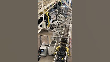 Robotic automated tire installation for vehicles #technology #chinafactory