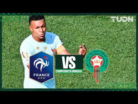 LO MEJOR: Francia vs Marruecos Primer Tiempo | TUDN