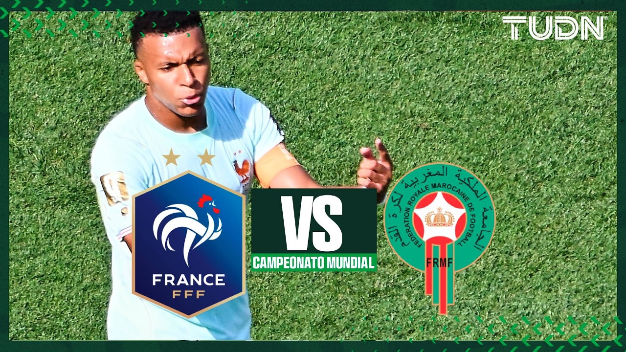 LO MEJOR: Francia vs Marruecos Primer Tiempo | TUDN
