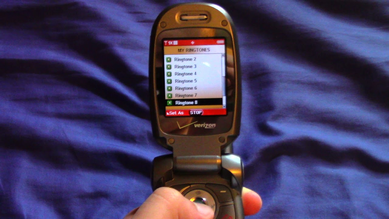 Verizon Wireless LG VX8300 Ringtones YouTube