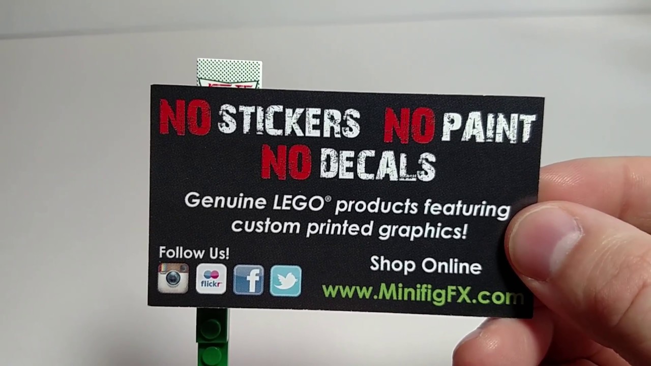 MinifigFX Lego Haul  1 – Printed Tiles