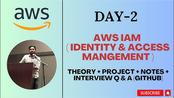 Day-2 | AWS IAM deep dive with practicals and notes | IAM Project |#devops #aws #abhishekveeramalla