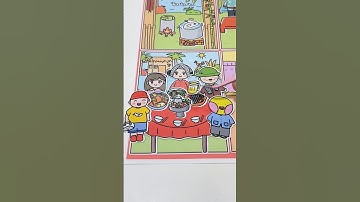 TẾT SUM VẦY Ở ĐÁM GIỖ BÊN CỒN🧧| Tranh tương tác Cô Tiên Xanh Tốp Tốp 🧚