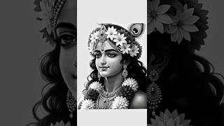 Krishna charcoal sketch #art #drawing #sketch #krishna #tips