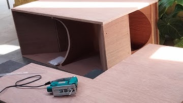 Proses pembuatan box Sub F1-218 ||Virgian Audio