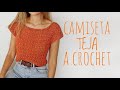 CAMISETA TEJA - Tutorial crochet