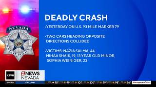Four people killed in US93 crash near Elko identified
