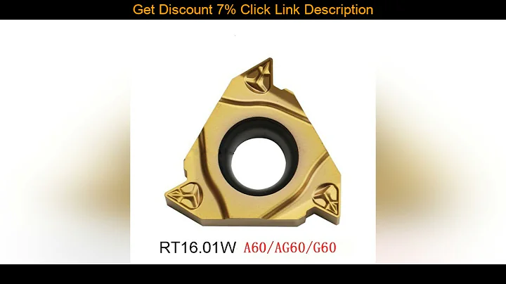 Best External Threading Insert RT16.01W-AG60 AG55 YBG201 16ER AG60 A60 G60 16 ER Thread Turning Too