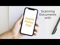 Scanning Documents with Apple Notes App | Technology Education