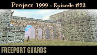 Everquest (P99 Green) Ep #23: Dicey solo attempt at Freeport guards. Lvl 40
