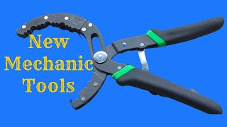 New Tools For New Mechanics - Vim Tools Oil Filter Pliers And Wrench