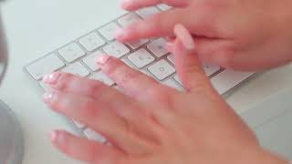 Soft keyboard typing ASMR | ASMR Soft Keyboard Typing Sounds | Relaxing Clicks for Sleep & Focus