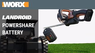 Powershare Battery | WORX Landroid robotic mower