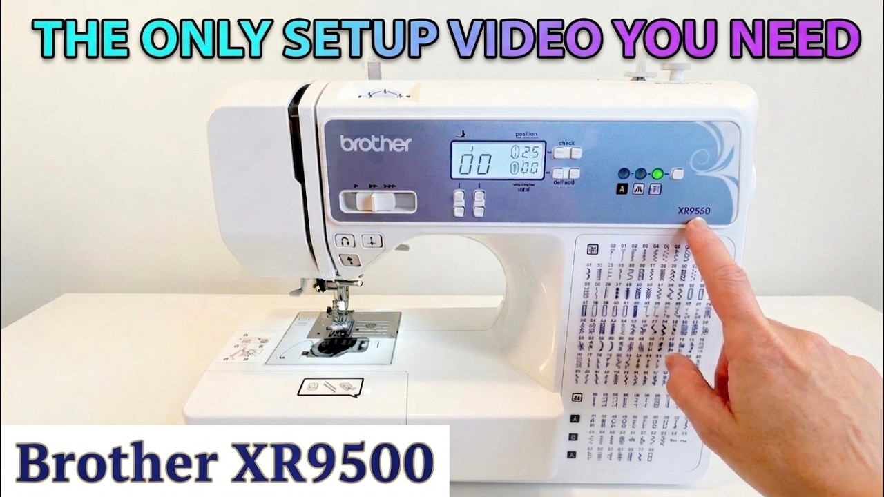 Ultimate Brother XR 9550 Setup Guide: The Most Comprehensive