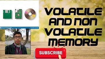Volatile and Non-Volatile Memory with example in Hindi/Urdu