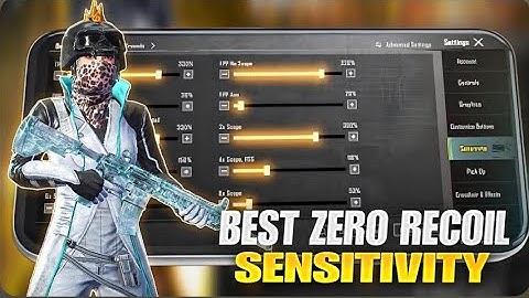 New Update 4.0 🔥 Best Sensitivity Code +Control Settings Pubg Mobile/BgmiSensitivity 2025✅