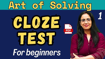 Cloze Test for Beginners || Tricks || SSC CGL 2023 || English With Rani Ma