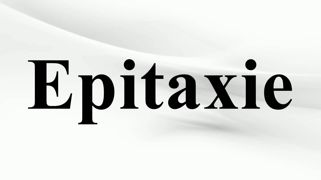 Epitaxie