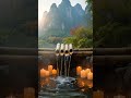 Relaxing Chinese Music 🎋 Bamboo Flute, Guzheng &amp; Erhu | Peaceful Meditation &amp; Sleep Music #shorts