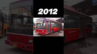 👿Evolution of DTC Bus  (1960-2024) 🔥 #shorts #trending #status #offroad #systummm