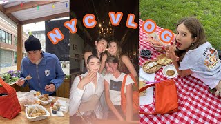 NYC SUMMER VLOG 01: china town food crawl, picnic, bday dinner